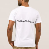 Wirkliche Männer essen kleine Kuchen T-Shirt (Rückseite)