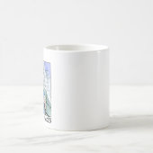 Wirkliche Männer essen Kuchen-Tasse Kaffeetasse (Mittel)