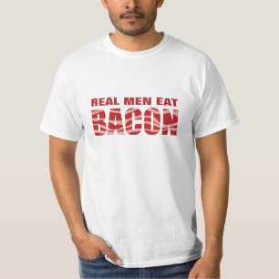 WIRKLICHE MÄNNER ESSEN SPECK T-Shirt