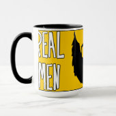 WIRKLICHE MÄNNER HABEN BÄRTE TASSE (Links)