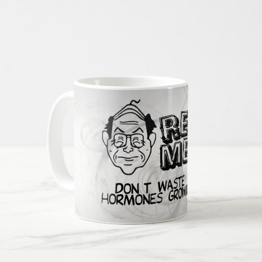 Wirkliche Männer Kaffeetasse (Vorderseite Links)