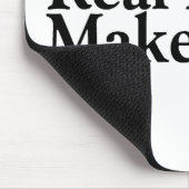 Wirkliche Männer machen Zwillinge (b) Mousepad (Ecke)