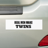 WIRKLICHE MÄNNER MACHEN ZWILLINGE BABY-VATI NEUER AUTOAUFKLEBER (Auf Auto)