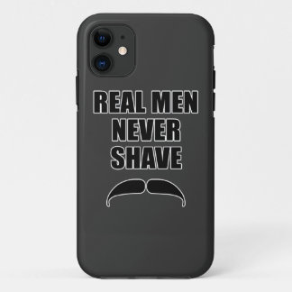 Wirkliche Männer rasieren nie sich Case-Mate iPhone Hülle