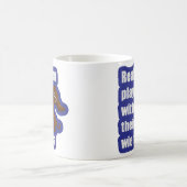 Wirkliche Männer spielen mit ihren Dackeln, Kaffeetasse (Mittel)