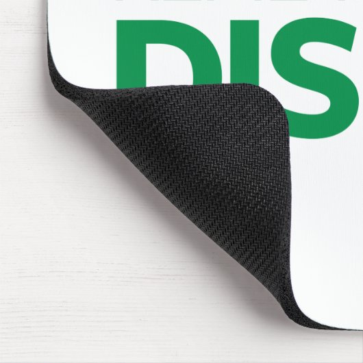 Wirkliche Männer tun Geschirr Mousepad (Ecke)