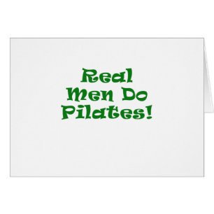 Wirkliche Männer tun Pilates