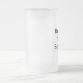 Wirkliche Männer unterrichten Soziologie Mattglas Bierglas (Mittel)