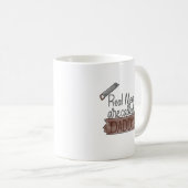 "Wirkliche Männer werden Tasse Daddy" Handlettered (VorderseiteRechts)
