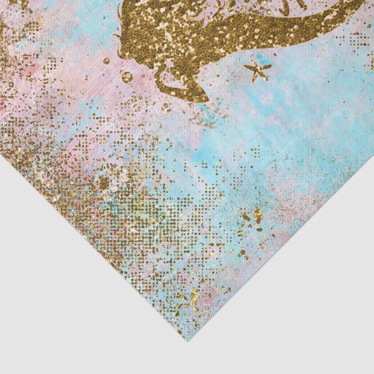 Wirkliche Meerjungfrau Leben Seidenpapier (Ausschnitt)