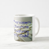 Wirkliche Programmierer… Kaffeetasse (VorderseiteRechts)