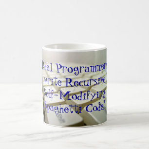 Wirkliche Programmierer… Kaffeetasse