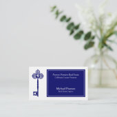 Wirkliche Visitenkarte (Stehend Vorderseite)