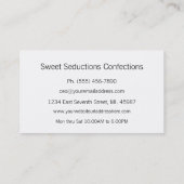 WIRKLICHE VISITENKARTE (Rückseite)