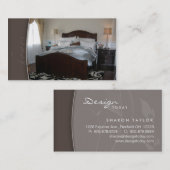 Wirkliche Visitenkarte (Vorne/Hinten)