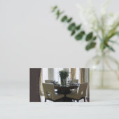 Wirkliche Visitenkarte (Stehend Vorderseite)