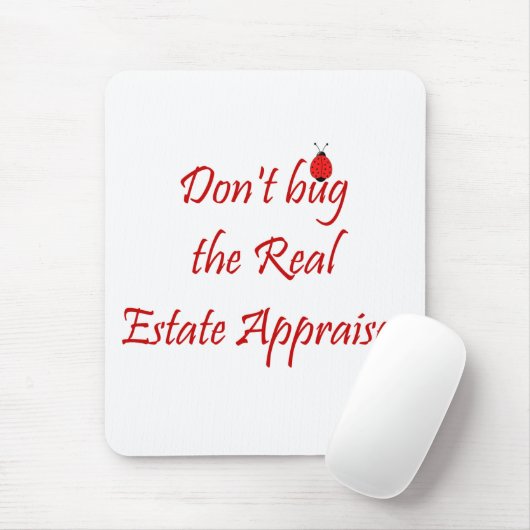 Wirklicher Anwesen-Abschätzer Mousepad (Mit Mouse)