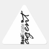 Wirklicher Anwesen-Agent-einbrennender Aufkleber (Vorderseite)