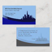 Wirklicher Anwesen-Agent-kundenspezifische Visitenkarte (Vorne/Hinten)