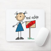 Wirklicher Anwesen-Agent Mousepad (Mit Mouse)