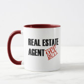 Wirklicher Anwesen-Agent Tasse (Links)