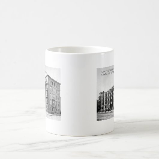 Wirklicher Anwesen-Investor-Kauf die ganze Kaffeetasse (Mittel)