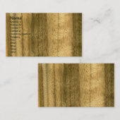 Wirklicher australischer visitenkarte (Vorne/Hinten)