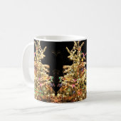 Wirklicher Baum-wirklicher Schnee-wirkliches Kaffeetasse (Vorderseite Links)