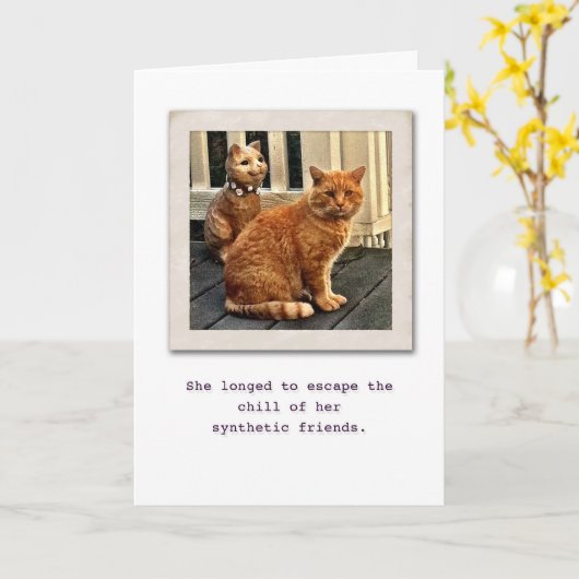 Wirklicher Freund Karte (Gelbe Blume)