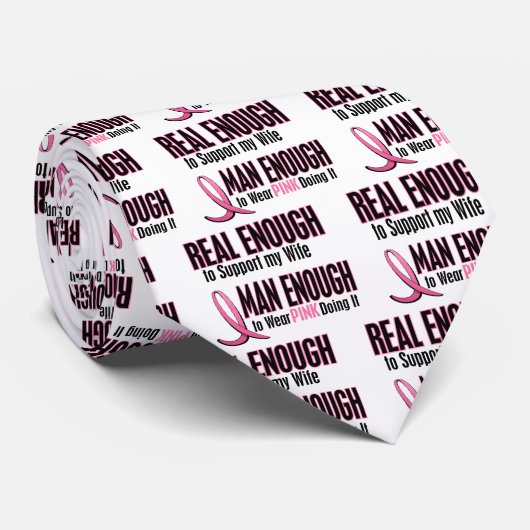 Wirklicher genug Mann genügend 1 Krawatte (Gerollt)