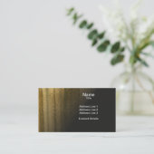 Wirklicher gescannter australischer visitenkarte (Stehend Vorderseite)