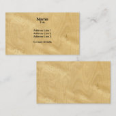 Wirklicher gescannter visitenkarte (Vorne/Hinten)