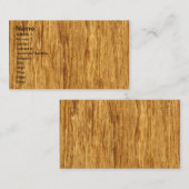 Wirklicher gescannter visitenkarte (Vorne/Hinten)