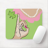 Wirklicher hübscher mousepad (Mit Mouse)