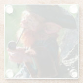 wirklicher Kobold Glasuntersetzer (Rückseite)