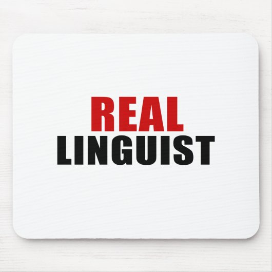 WIRKLICHER LINGUIST MOUSEPAD (Vorne)