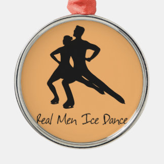 Wirklicher Mann-Eis-Tanz Ornament Aus Metall