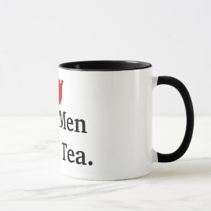Wirklicher Mann-Getränk-Tee - TASSE