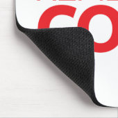 Wirklicher Mann-Koch Mousepad (Ecke)