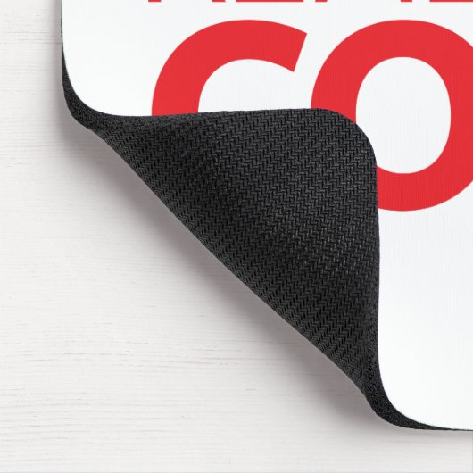 Wirklicher Mann-Koch Mousepad (Ecke)