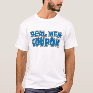 Wirklicher Mann-Kupon T-Shirt