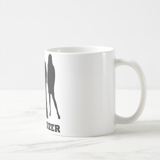 wirklicher Mann - Männer - Womanizer Kaffeetasse (Rechts)