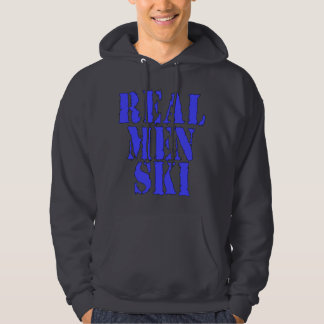 Wirklicher Mann-Ski Hoodie