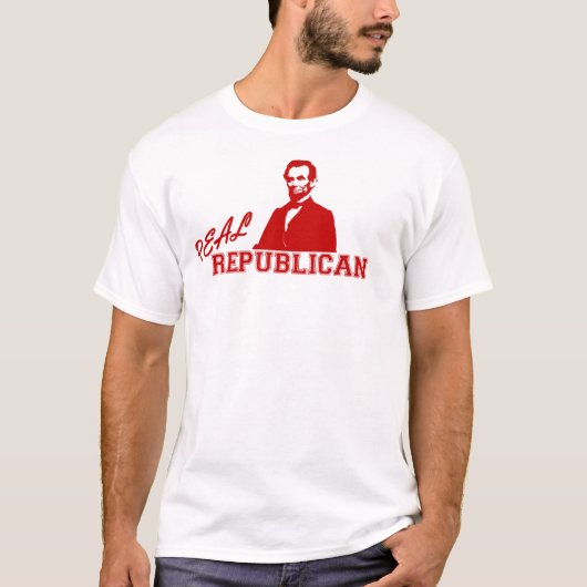 Wirklicher Republikaner, Lincoln T-Shirt (Vorderseite)