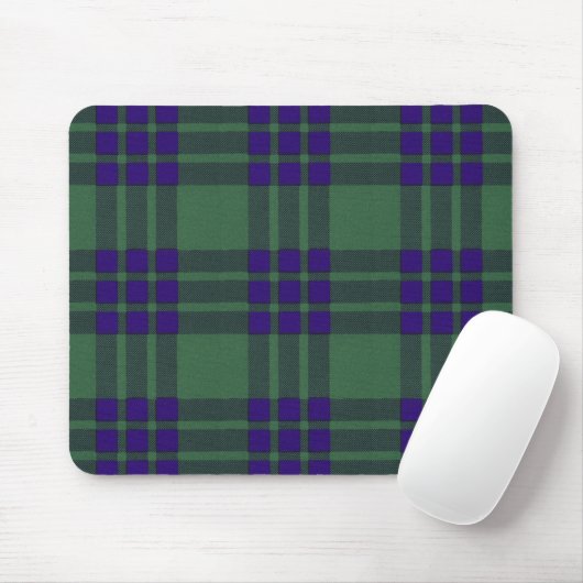 Wirklicher schottischer Tartan - Montgomerie Mousepad (Mit Mouse)