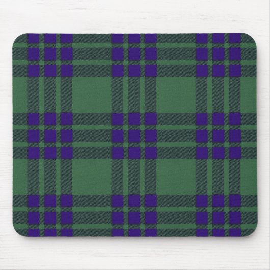 Wirklicher schottischer Tartan - Montgomerie Mousepad (Vorne)