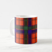 Wirklicher schottischer Tartan - Robertson Kaffeetasse (Vorderseite Links)