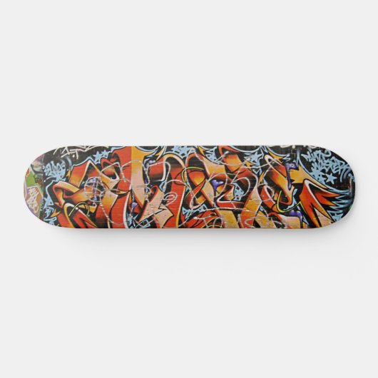 Wirkliches abstraktes Graffiti-Wand-Skate-Brett Skateboard (Horizontal)