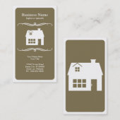 wirkliches Anwesen des Mod Visitenkarte (Vorne/Hinten)