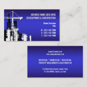 Wirkliches Anwesen des Visitenkarte (Vorne/Hinten)